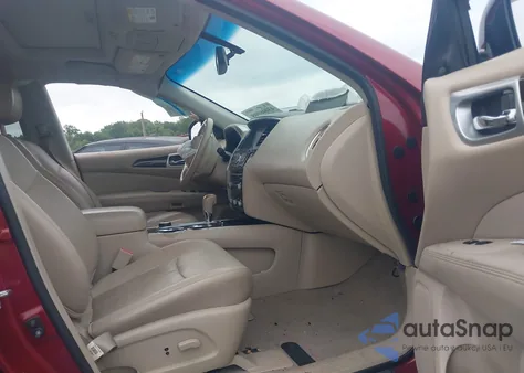 2015 Nissan Pathfinder Platinum from USA, damaged, VIN 5N1AR2MM9FC639659